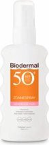 Bol.com Biodermal Zonnebrand spray voor de gevoelige huid SPF 50+ - 175ml - Zonnespray - ook geschikt voor kinderen aanbieding