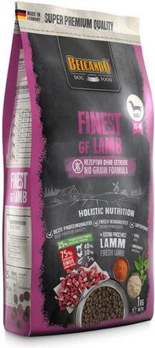 Belcando Belcando Finest Graanvrij - Lam - 12,5 kg