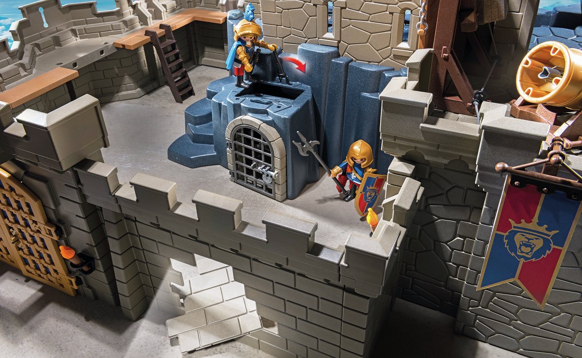 Chevalier Playmobil - Univers Château Médiéval - Figurine Et Accessoires - Occasion