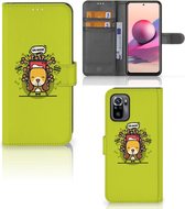 Smartphone Hoesje Xiaomi Redmi Note 10S | 10 4G | Poco M5s Flipcover Doggy Biscuit