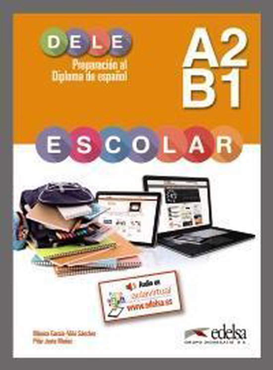 Preparación al DELE escolar A2/B1 libro del alumno - cover