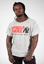 Gorilla Wear Classic Workout Top - Grijs - 2XL/3XL