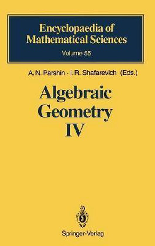 Algebraic Geometry IV Linear Algebraic Groups Invariant Theory