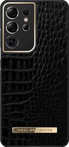 iDeal of Sweden Atelier Case Introductory voor Samsung Galaxy S21 Ultra Neo Noir Croco