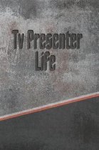 TV Presenter Life: Personalized Isometric Dot Notebook 120 Pages 6x9