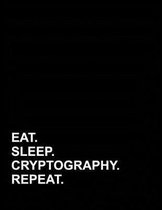 Eat Sleep Cryptography Repeat: Genkouyoushi Notebook