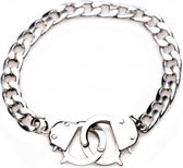 Cuff Him Handcuff Bracelet - Silver - Accessories - Accessories Lingerie