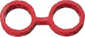 Silicone Cuffs - Large - Red - Bondage Toys -