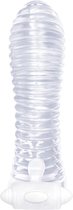 Vibrating Sextenders - Ribbed - Sleeves -
