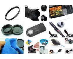 10 in 1 accessories kit voor Nikon D3300 + AF-P 18-55mm VR