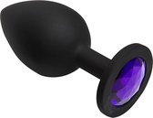 Booty Bling - Spade Large - Purple - Butt Plugs & Anal Dildos -