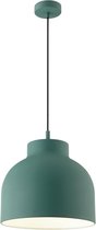 BRILLIANT lamp, Sven hanglamp 1-vlammig turkoois, metaal, 1x A60, E27, 40W, normale lampen (niet meegeleverd), A++