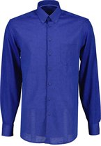 Ledûb Overhemd - Modern Fit - Blauw - 46