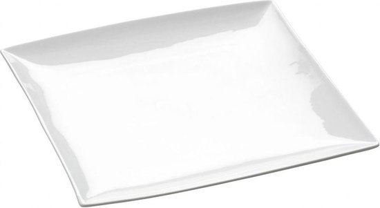 Maxwell & Williams East Meets West Bord Dinerbord - 26 x 26,5 x 2,5 cm - Wit - Maxwell & Williams