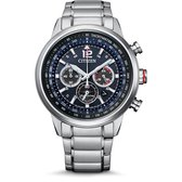 Citizen Pilot Horloge - Citizen heren horloge - Zilver - diameter 44 mm - roestvrij staal