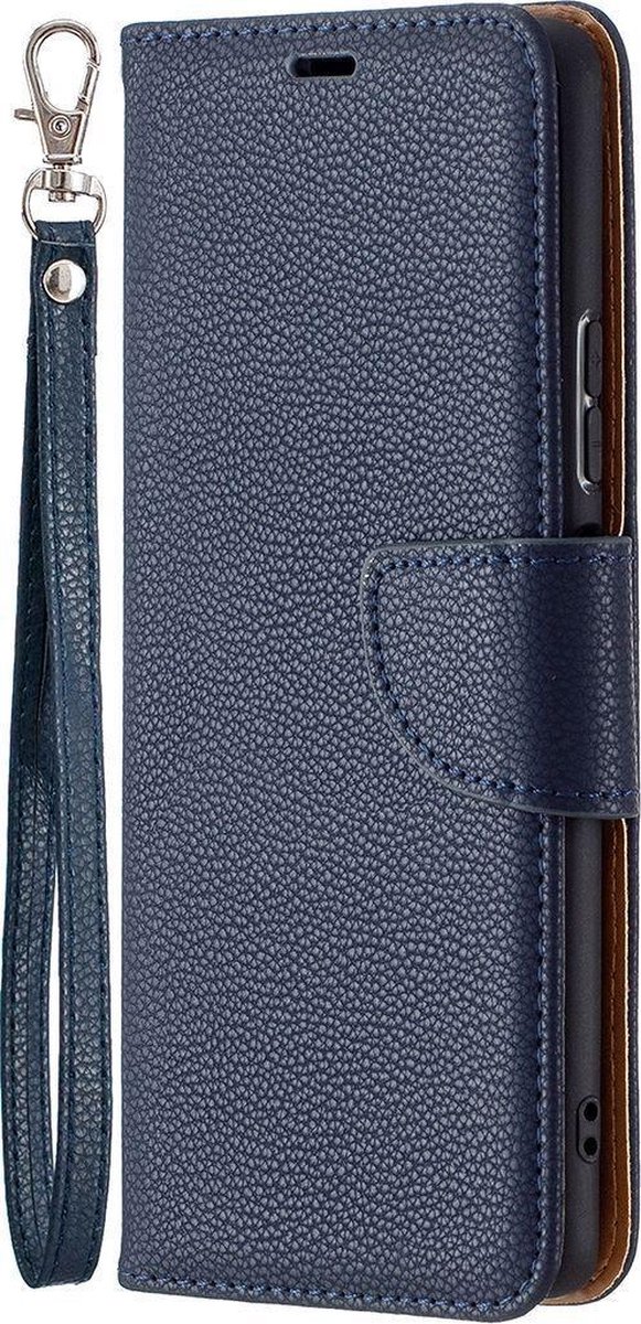 Mobigear Telefoonhoesje geschikt voor Xiaomi Redmi Note 10 Pro Hoesje | Mobigear Excellent Bookcase Portemonnee | Pasjeshouder voor 2 Pasjes | Telefoonhoesje voor Pinpas / OV Kaart / Rijbewijs - Blauw