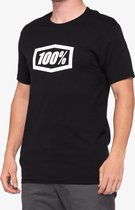 100% T-Shirt Essential - Zwart - L