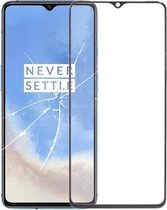 Voorscherm buitenste glazen lens voor OnePlus 7T (zwart)