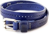 Kidzzbelts Meisjesriem 1882 - Blauw  - 85 cm