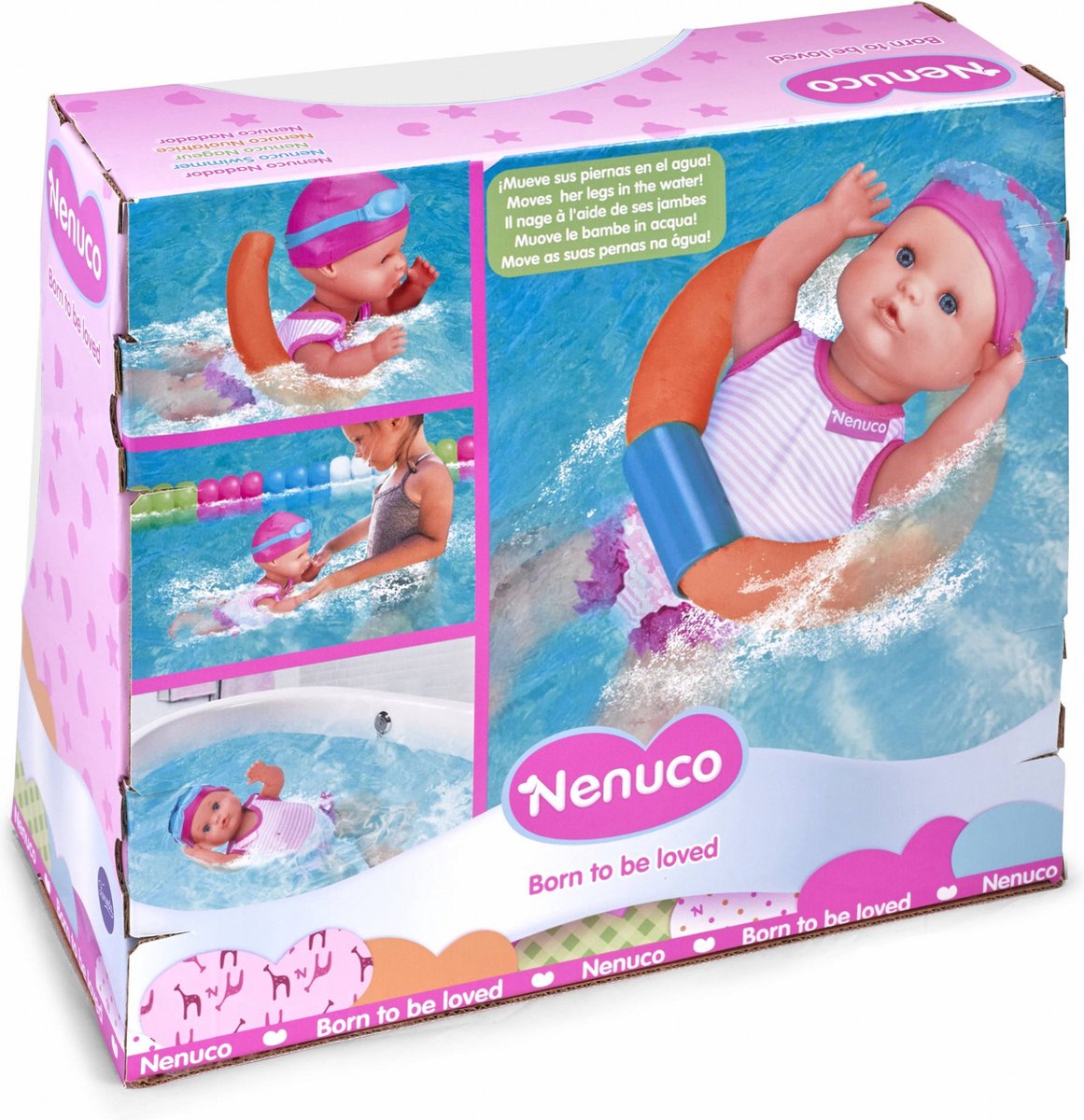 Nuoto Bambola Nenuco Nuotatrice Test Per Piscina Bambola Elettrica