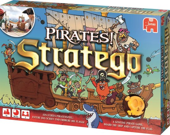Thumbnail van een extra afbeelding van het spel Stratego Pirates! Bordspel Race