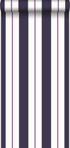 ESTAhome behang strepen paars - 116505 - 53 cm x 10,05 m