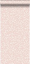 ESTAhome behang panterprint zacht roze - 139150 - 0.53 x 10.05 m