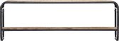 Medina Tv-meubel 120x30x40 cm massief ruw mangohout