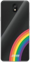 LG K30 (2019) Hoesje Transparant TPU Case - #LGBT - Rainbow #ffffff