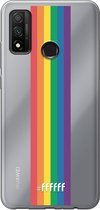 6F hoesje - geschikt voor Huawei P Smart (2020) -  Transparant TPU Case - #LGBT - Vertical #ffffff