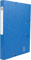 Exacompta Elastobox Cartobox rug van 25 cm blauw 5/10e kwaliteit