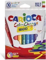 Carioca Viltstiften Magic, 10 stiften in een kartonnen etui - Toverstiften - Magische Stiften