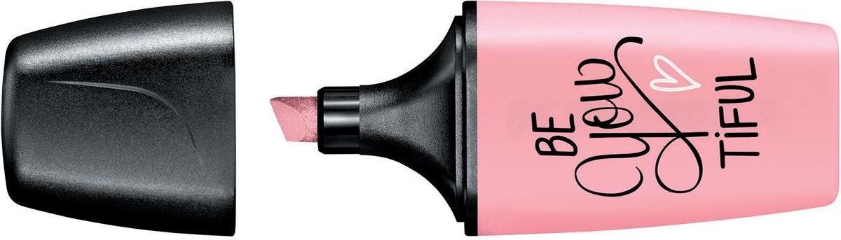 STABILO 07/129-7 markeerstift Roze Beitelvormige punt