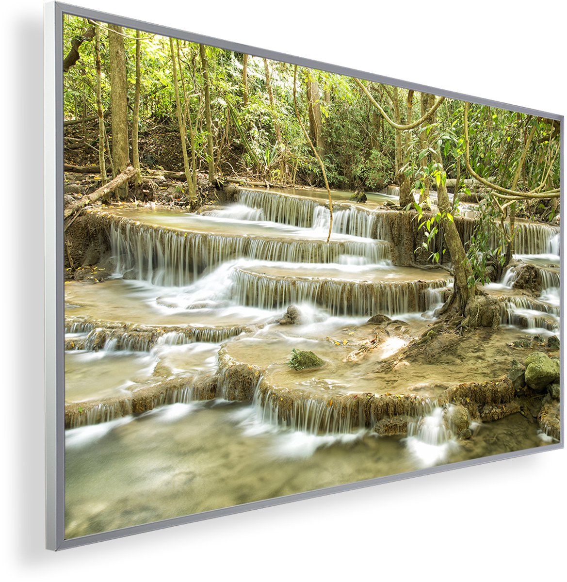 Infrarood Verwarmingspaneel 130W met fotomotief en Smart Thermostaat (5 jaar Garantie) - Waterval 8