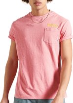 Superdry T-shirt - Mannen - Roze