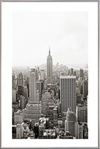JUNIQE - Poster met kunststof lijst Los Angeles -30x45 /Wit & Zwart