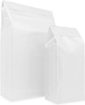Plastic Verzendzakken 30+14x47 cm Wit (125 st.)
