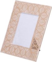 Fotolijstje - Fotokader Metaal - Leaf Peach - Fotoformaat 10x15cm