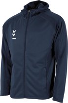 hummel Ground Hooded Training Jacket Sportjas Unisex - Maat L