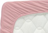Briljant Baby - Jersey Kinder Hoeslaken - 70x140/150 - Licht roze