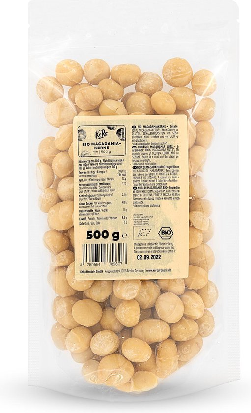 KoRo | Bio macadamianoten 500 g