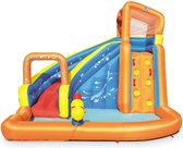 Opblaasbaar speelkasteel – Villandry - Opblaasbare waterglijbaan, springkussen voor kinderen, 3,65 x 3,2 x 2,7 m