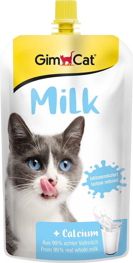 Gimcat Kattenmelk Pouch Hersluitbaar 200 ML