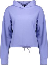 Jacqueline de Yong Trui Jdyedel L/s Hood Short Sweat Jrs 15234078 Jacaranda Dames Maat - L