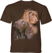 T-shirt Chocolate Labs L