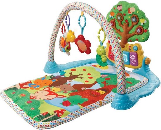 VTech Baby Dierenvriendjes Speelmat - Babygym - Interactief Speelgoed - 6 tot 36 Maanden