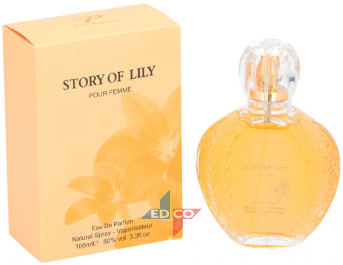 Fine Perfumery Story of Lily Eau de Parfum voor Dames 100 ml