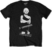 Blondie - X Offender Heren T-shirt - 2XL - Zwart