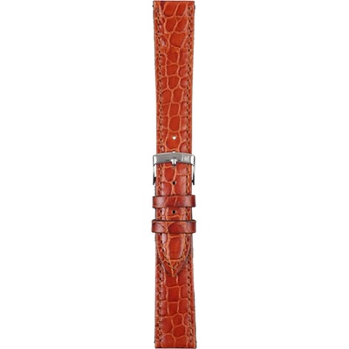 Morellato Horlogebandje - Morellato horlogeband U0751 Liverpool - leer - Bruin - bandbreedte 18.00 mm