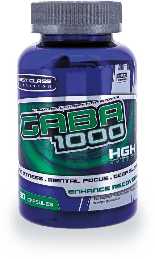 First Class Nutrition - GABA 1000 (90 capsules)